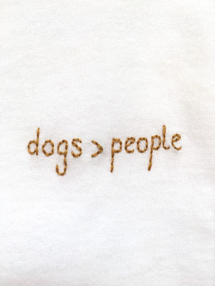 DOGS > PEOPLE - T SHIRT