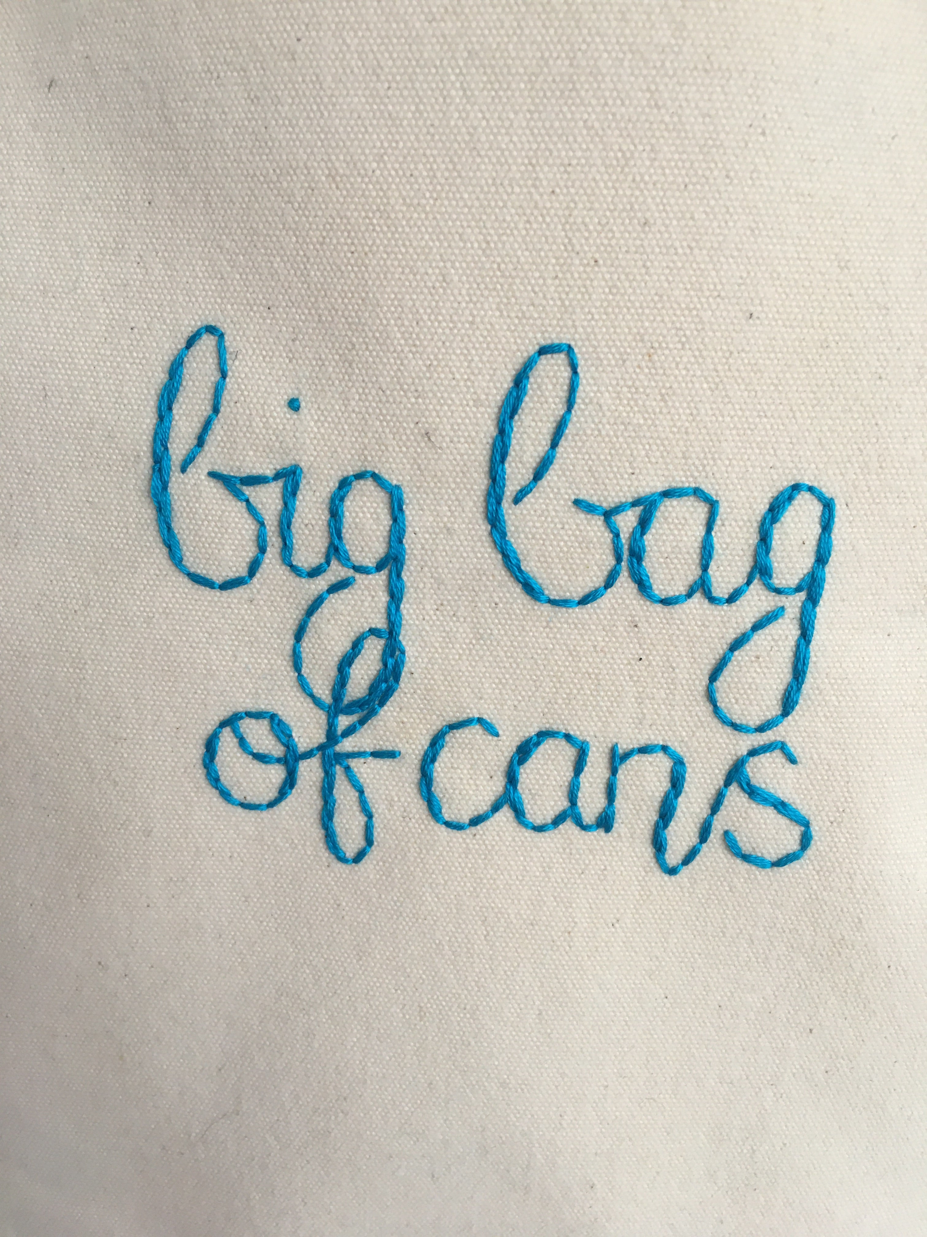 BIG BAG OF CANS - TOTE BAG